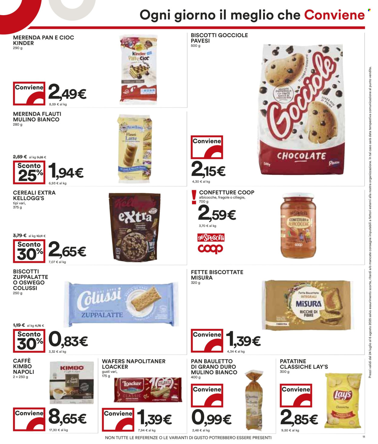 Volantino Coop - 24/7/2025 - 6/8/2025. Pagina 11