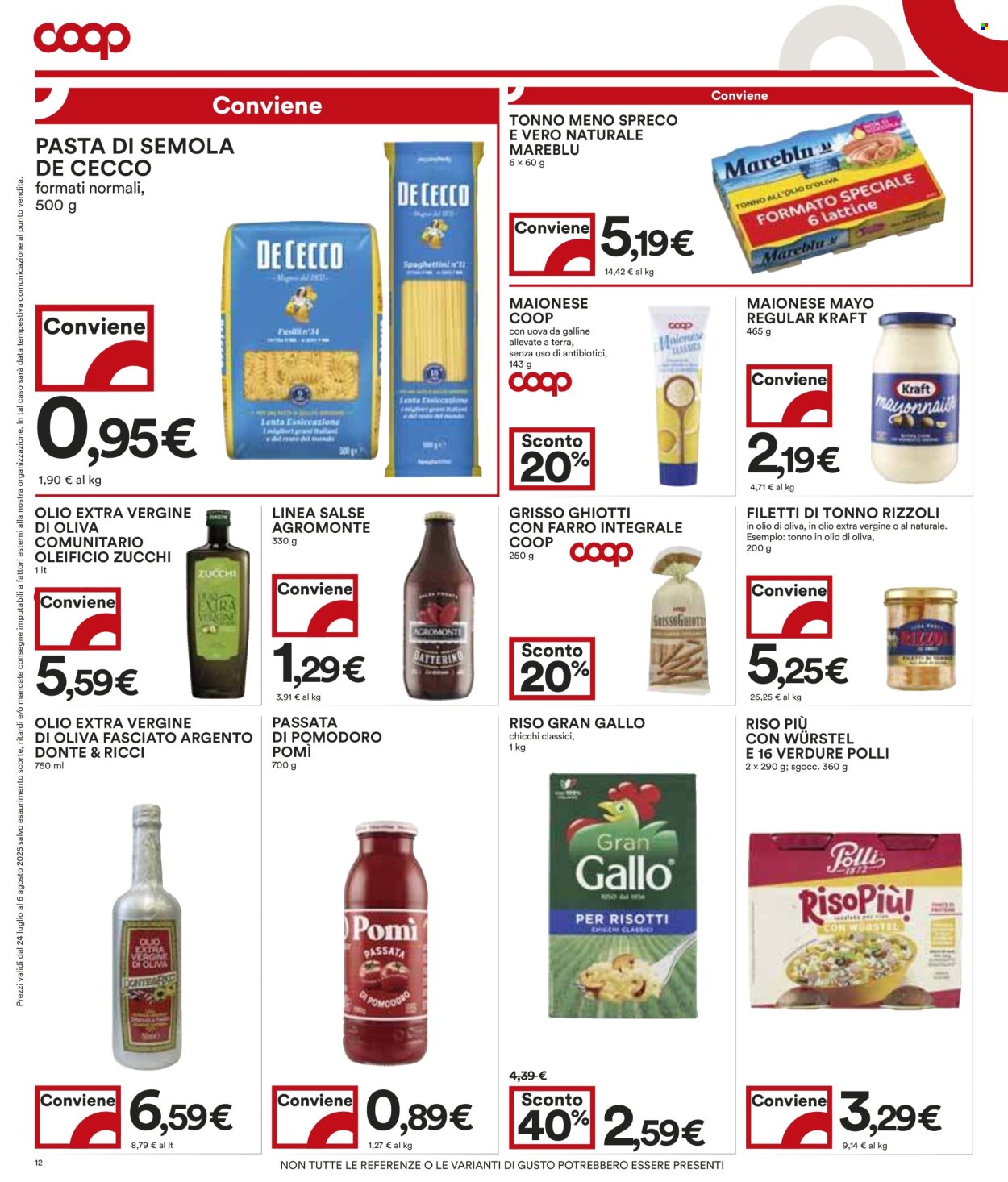 Volantino Coop - 24/7/2025 - 6/8/2025. Pagina 12