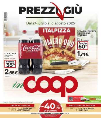 Volantino Coop - 24/7/2025 - 6/8/2025.