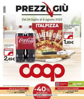 Volantino Coop - 24/7/2025 - 6/8/2025.
