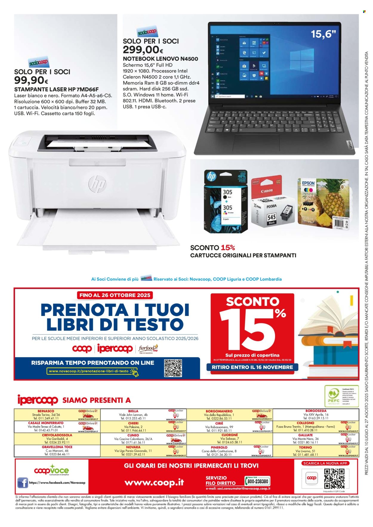 Volantino Coop - 10/7/2025 - 27/8/2025. Pagina 20