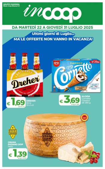 Volantino Coop - 22/7/2025 - 31/7/2025.