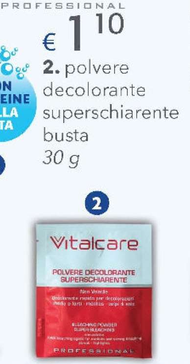 VITALCARE Polvere Decolorante Superschiarente