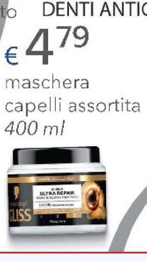 Gliss maschera capelli assortita