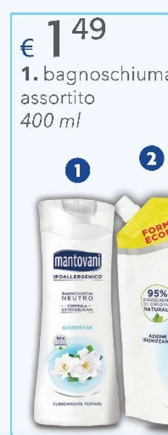 bagnoschiuma assortito