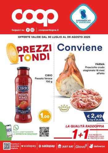 Volantino Coop - 30/7/2025 - 9/8/2025.