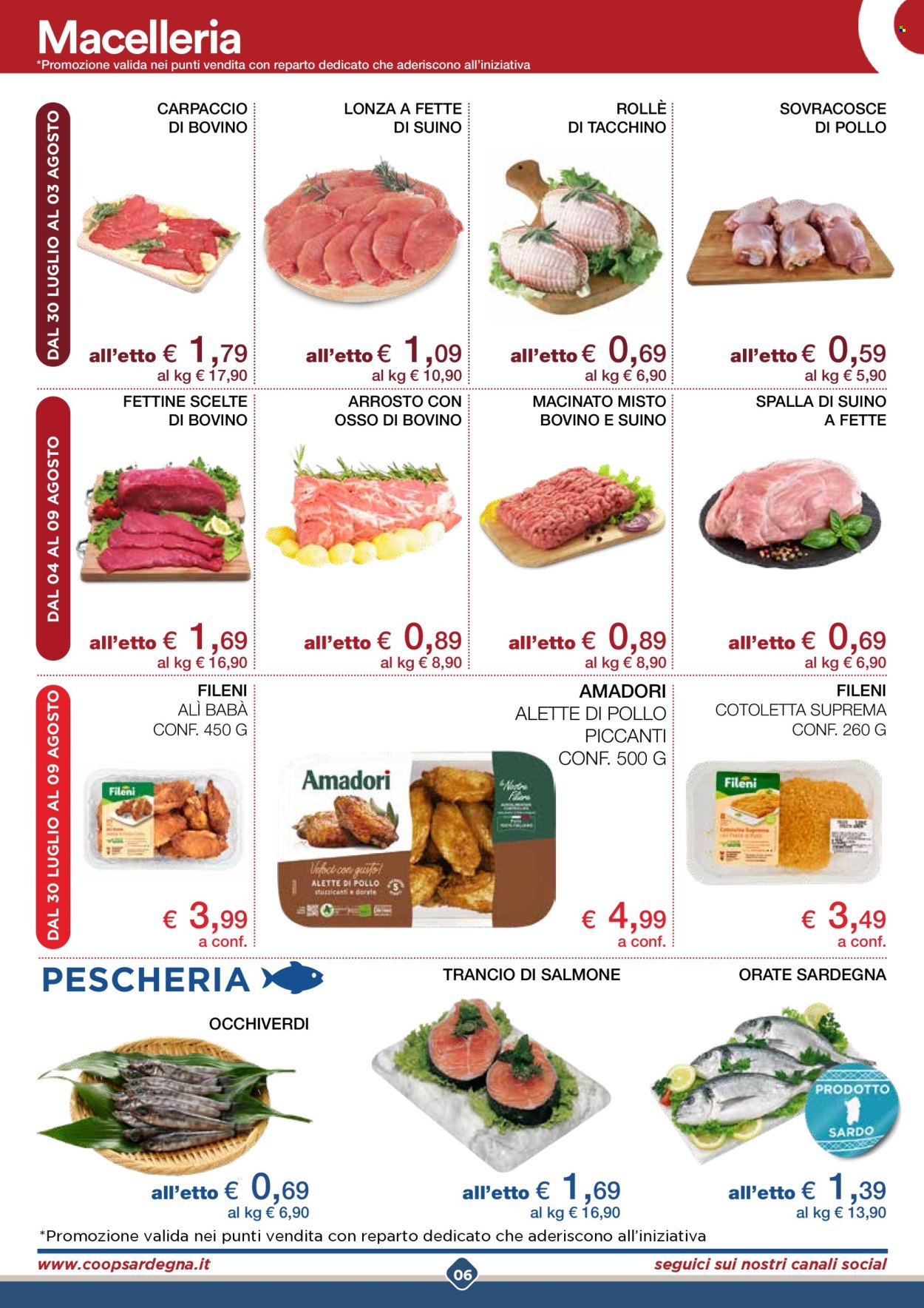 Volantino Coop - 30/7/2025 - 9/8/2025. Pagina 8