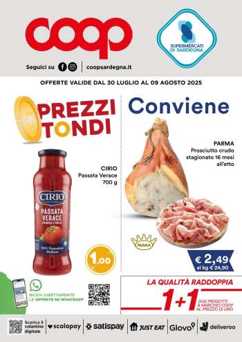 Volantino Coop - 30/7/2025 - 9/8/2025.