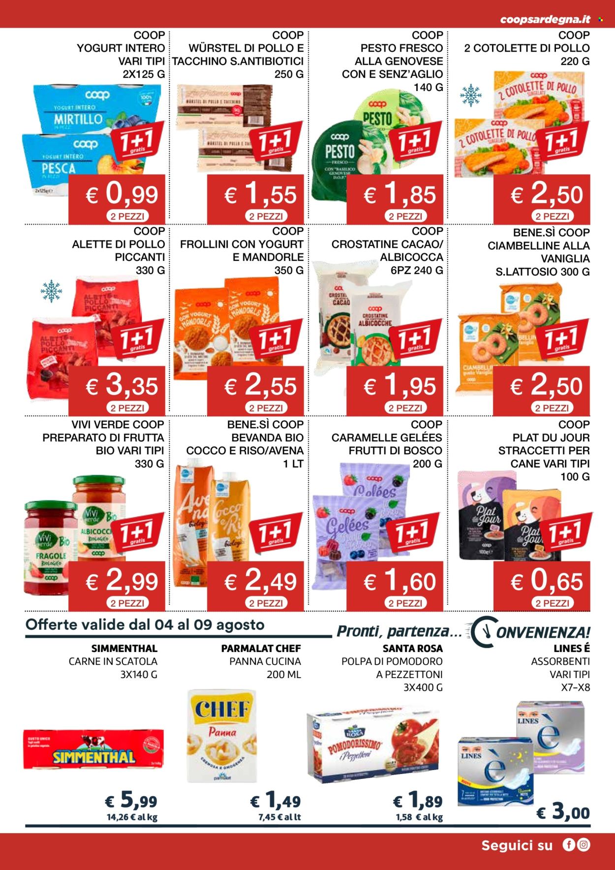 Volantino Coop - 30/7/2025 - 9/8/2025. Pagina 2