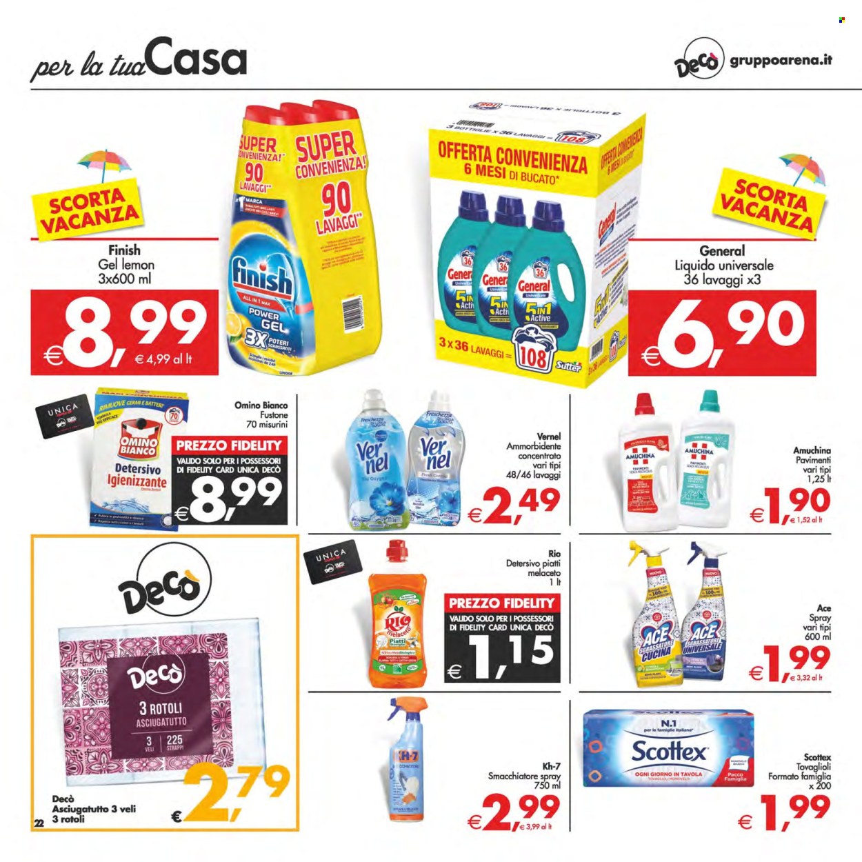 Volantino Deco - 24/7/2025 - 31/7/2025. Pagina 22