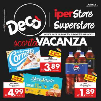 Volantino Deco - 24/7/2025 - 31/7/2025.