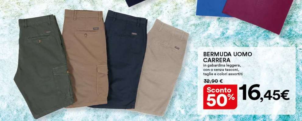 Bermuda Uomo Carrera