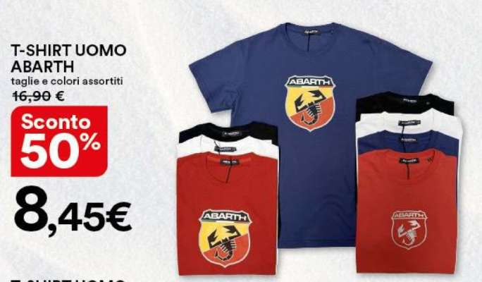 T-SHIRT UOMO ABARTH