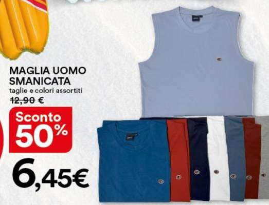 MAGLIA UOMO SMANICATA