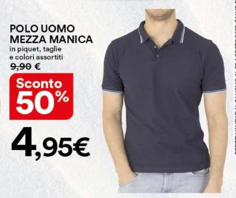 POLO UOMO MEZZA MANICA