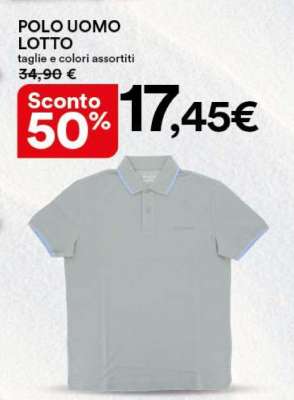 POLO UOMO LOTTO