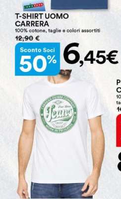T-SHIRT UOMO CARRERA