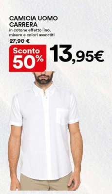 CAMICIA UOMO CARRERA
