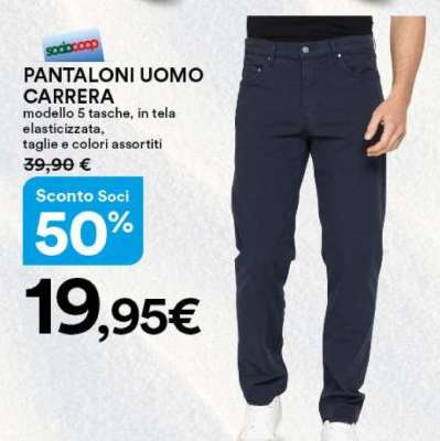 PANTALONI UOMO CARRERA
