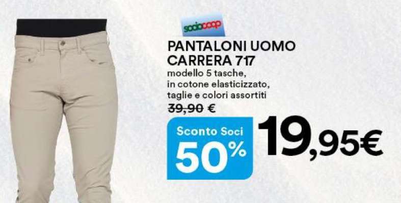 PANTALONI UOMO CARRERA 717