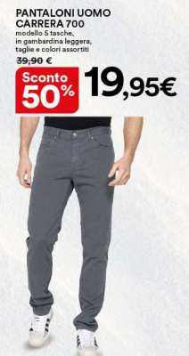 PANTALONI UOMO CARRERA 700