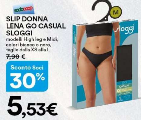 SLIP DONNA LENA GO CASUAL SLOGGI