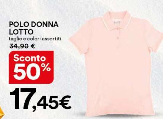 POLO DONNA LOTTO