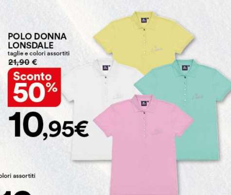 POLO DONNA LONSDALE