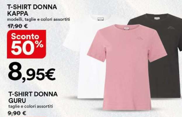 T-SHIRT DONNA KAPPA