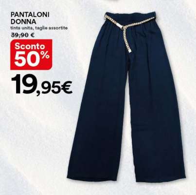 Pantaloni Donna