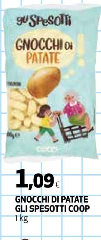 GNOCCHI DI PATATE GLI SPESOTTI COOP