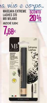 MASCARA EXTREME LASHES 370 MB MILANO