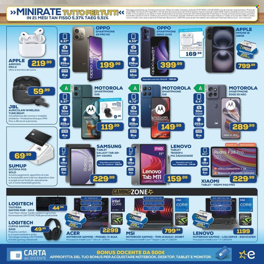 Volantino Euronics - 17/7/2025 - 3/8/2025. Pagina 5