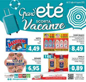 Volantino Eté - 25/7/2025 - 4/8/2025.