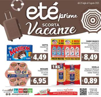 Volantino Eté - 25/7/2025 - 4/8/2025.