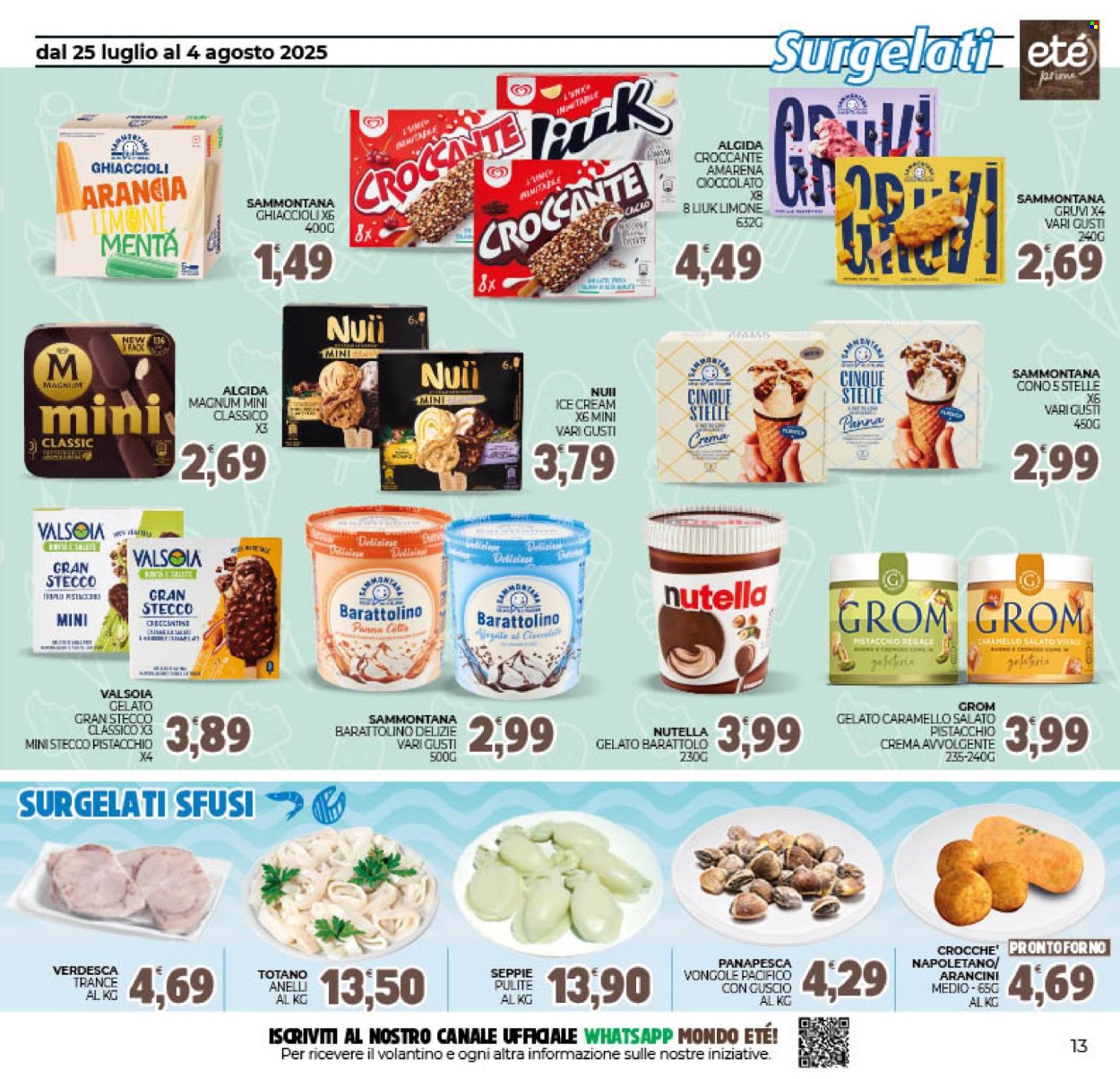 Volantino Eté - 25/7/2025 - 4/8/2025. Pagina 13