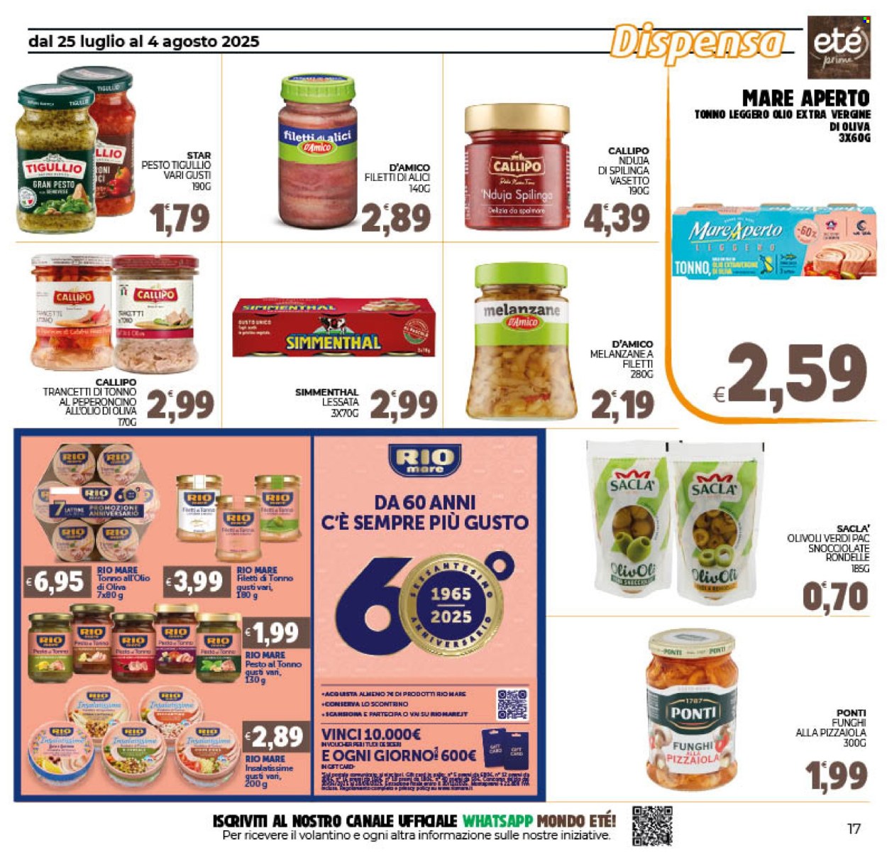 Volantino Eté - 25/7/2025 - 4/8/2025. Pagina 17