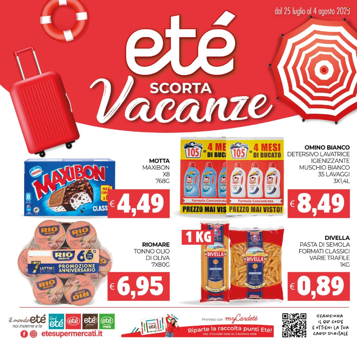 Volantino Eté - 25/7/2025 - 4/8/2025. Pagina 1