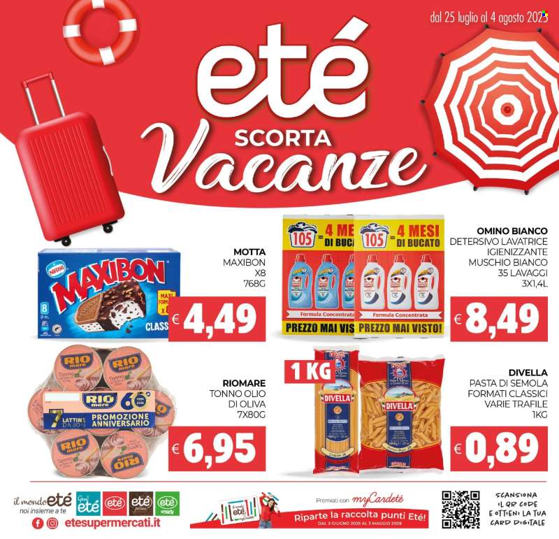 Volantino Eté - 25/7/2025 - 4/8/2025.
