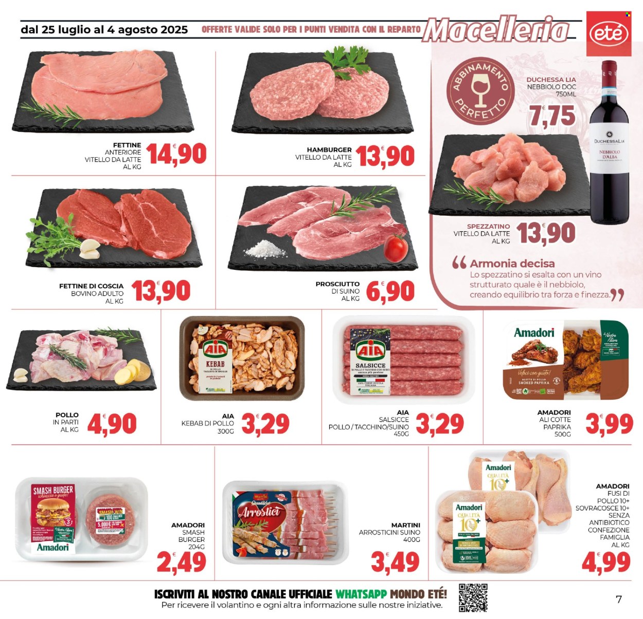 Volantino Eté - 25/7/2025 - 4/8/2025. Pagina 7