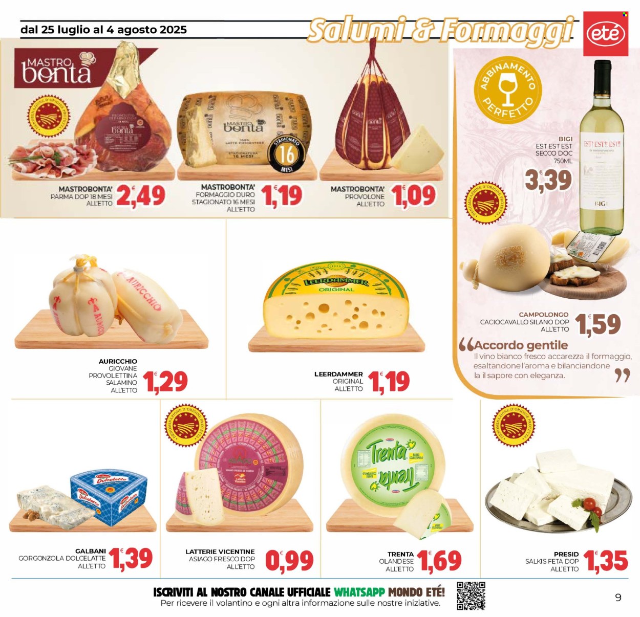 Volantino Eté - 25/7/2025 - 4/8/2025. Pagina 9