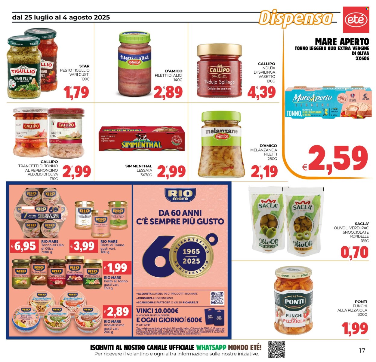 Volantino Eté - 25/7/2025 - 4/8/2025. Pagina 17
