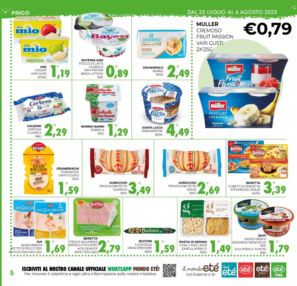 Volantino Eté - 25/7/2025 - 4/8/2025. Pagina 5