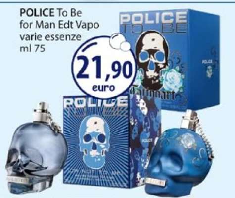 POLICE To Be for Man Edt Vapo varie essenze ml 75