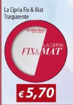 La Cipria Fix & Mat Trasparente