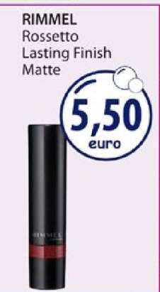 RIMMEL Rossetto Lasting Finish Matte