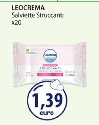LEOCREMA Salviette Struccanti x20