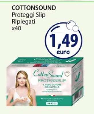 COTTONSOUND Proteggi Slip Ripiegati x40