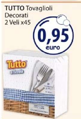 TUTTO Tovaglioli Decorati