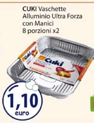 CUKI Vaschette Alluminio Ultra Forza con Manici